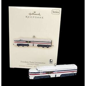 2007 Hallmark Lionel Freedom Train Locomotive 12th In Series Ornament